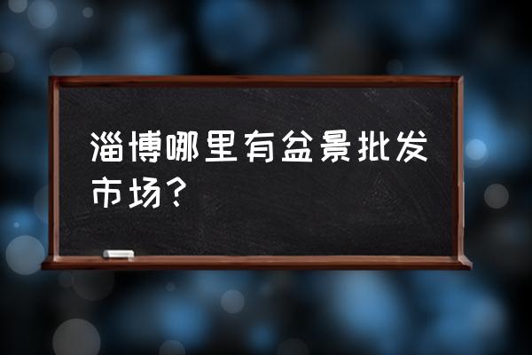 淄博苗木市场在哪里 淄博哪里有盆景批发市场？