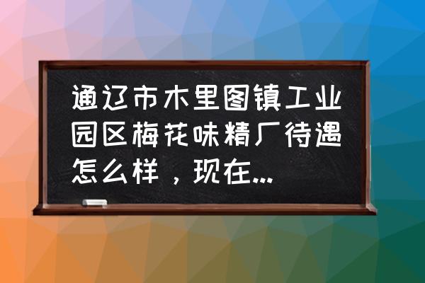 通辽梅花厂女工人多吗 通辽市木里图镇工业园区梅花味精厂待遇怎么样，现在还有污染吗？