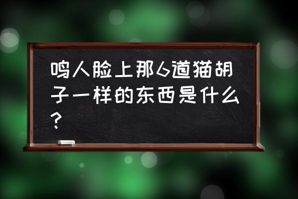 九尾猫怎么画更可爱 鸣人脸上那6道猫胡子一样的东西是什么？