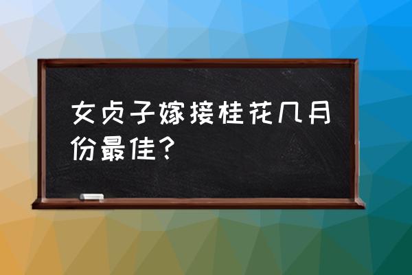 桂花嫁接方法和时间 女贞子嫁接桂花几月份最佳？